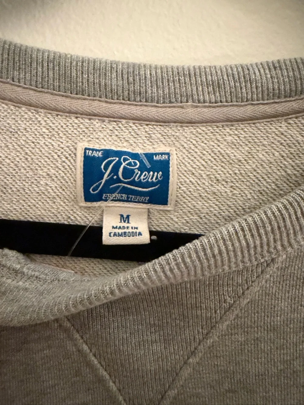 J. Crew Gray Crewneck Sweatshirt
